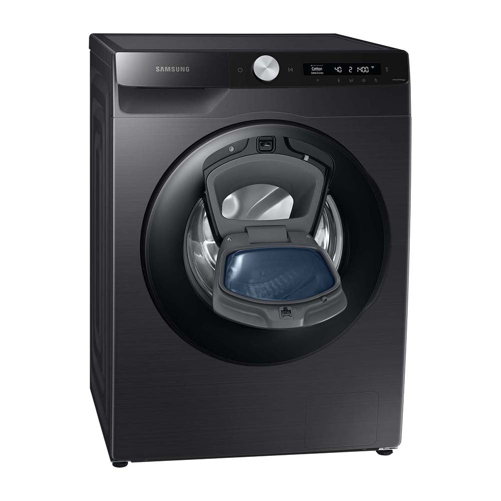 Samsung 8.5kg AddWash Smart AI Front Load Washer WW85T554DAB, Front right view 1