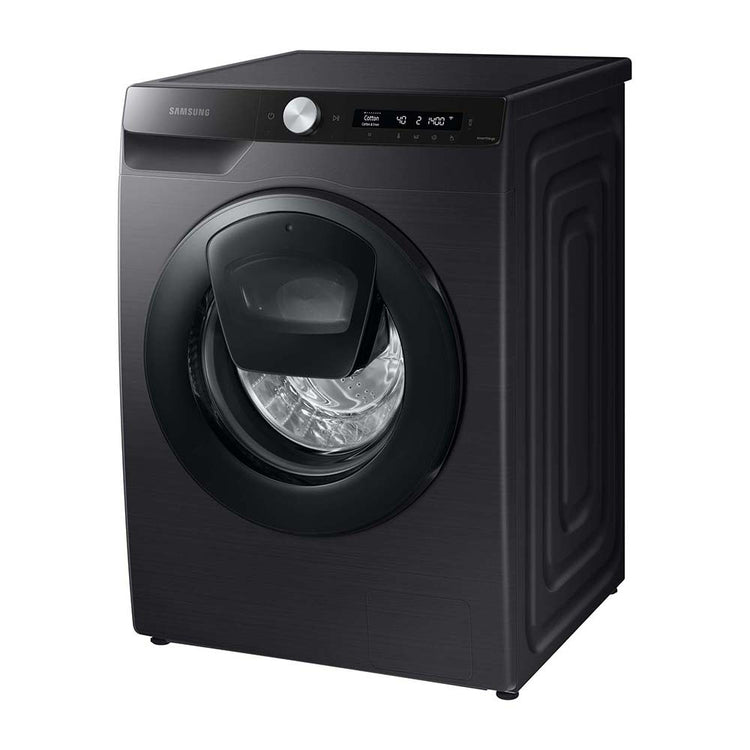 Samsung 8.5kg AddWash Smart AI Front Load Washer WW85T554DAB, Front left view