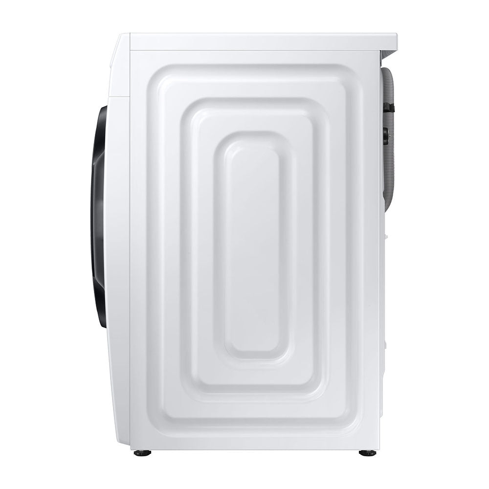 Samsung 8.5kg AI Personalised AddWash Front Load Washing Machine WW85T554DAW, Side view