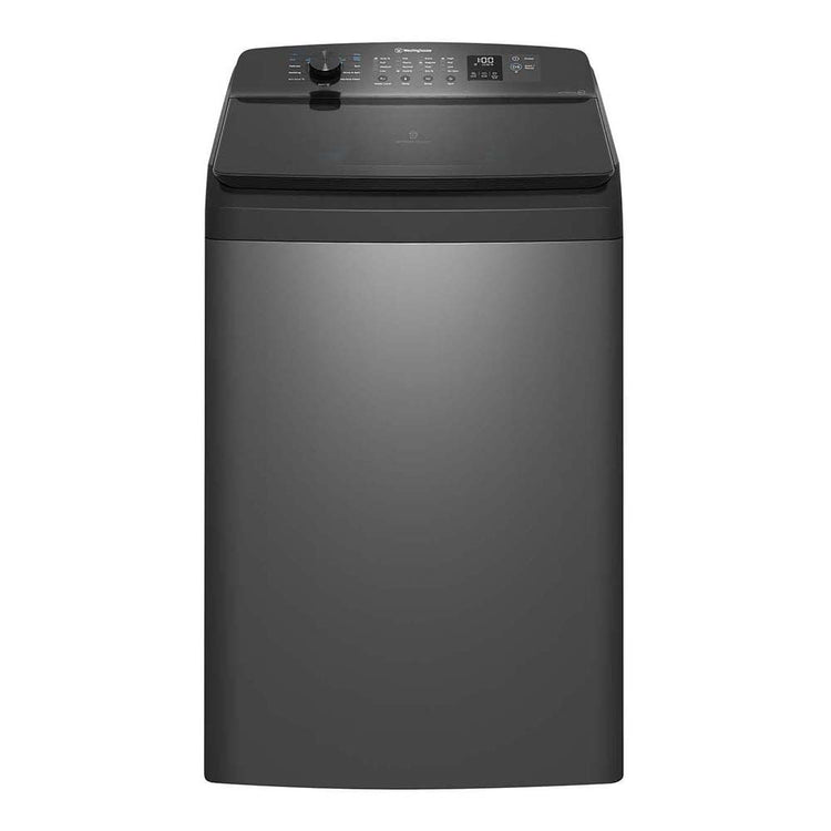 Westinghouse WWT9084C7SA 9kg Easycare top load washing machine, Front view 