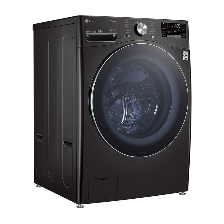 LG 16kg-9kg Combo Washer Dryer WXLC-1116B, Front right view