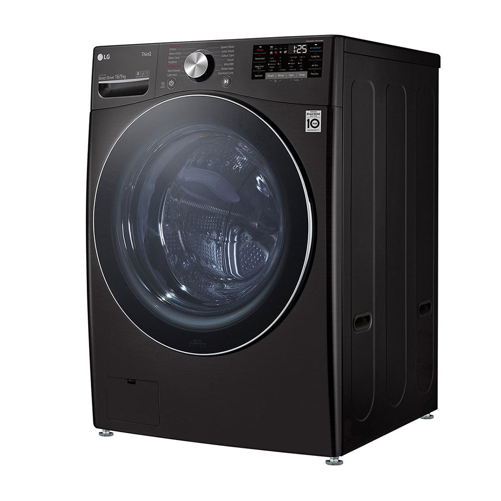 LG 16kg-9kg Combo Washer Dryer WXLC-1116B, Front left view