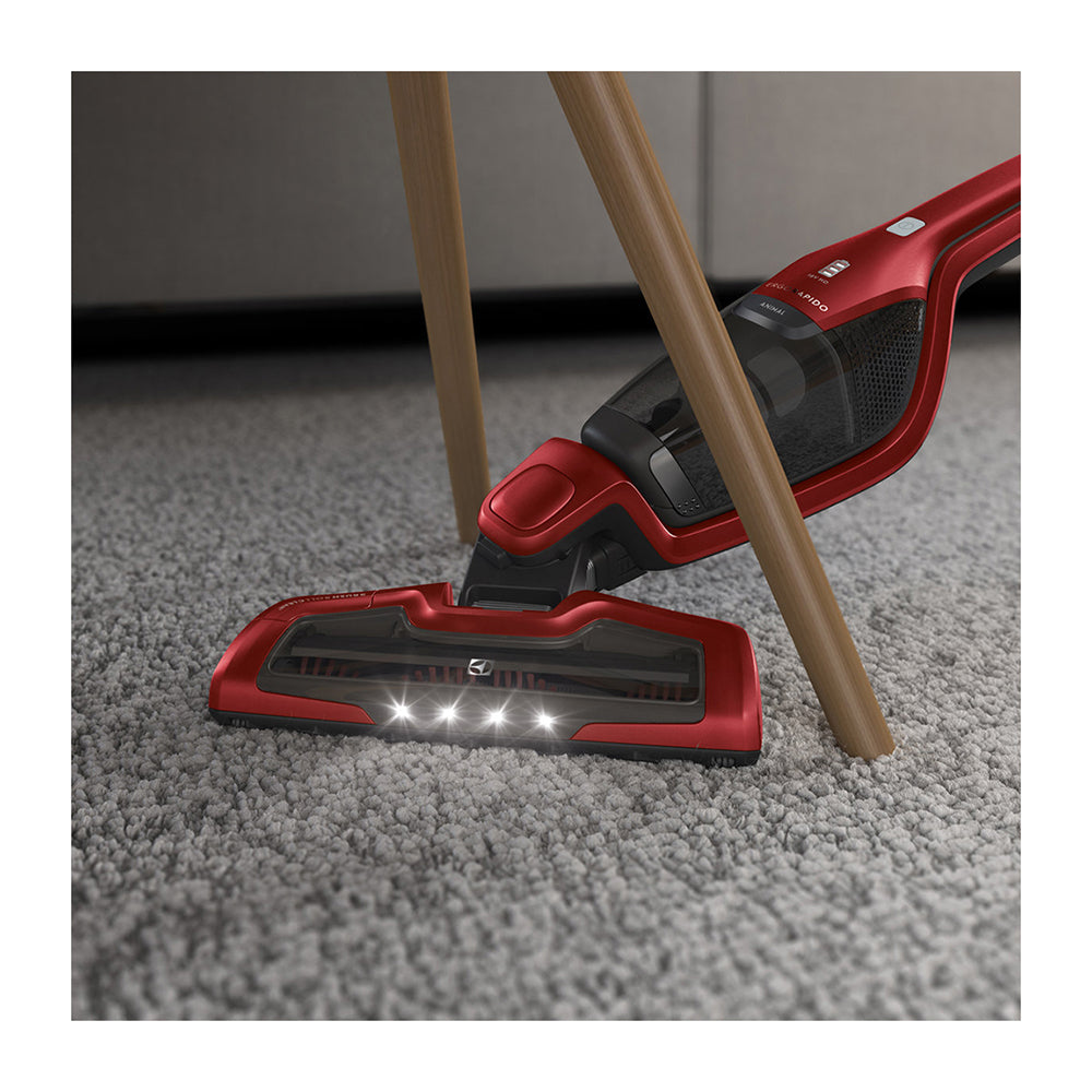 Electrolux ZB3320P Ergorapido 18V Chilly Red Vacuum Cleaner, Image 9